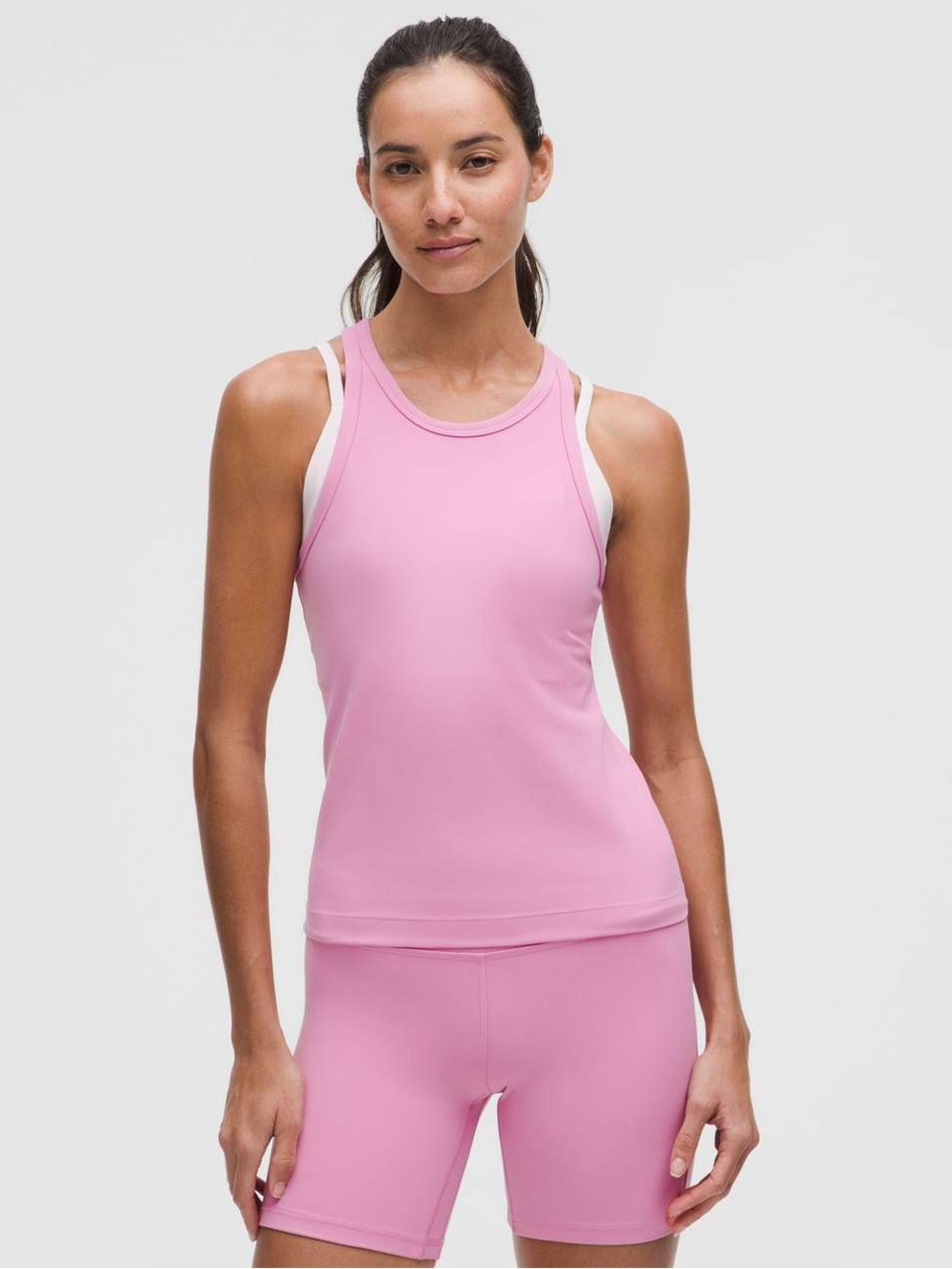 lululemon athletica Pink Tank and Short Set